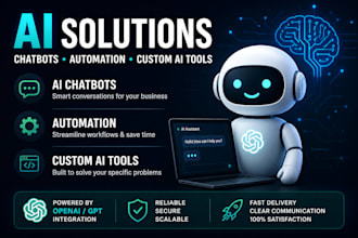 build custom ai chatbots and automation tools using openai