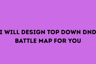design custom 2d top down dnd battle maps for fantasy rpg map foundry vtt roll20