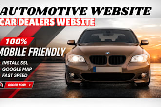 build automotive website, car dealership site that generate leads
