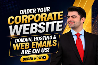 create a high converting corporate website for your business