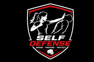make bold and powerful self defense logo for your brand