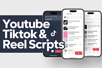 write engaging youtube, tiktok, and instagram reel scripts