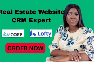 set up gohighlevel workflow automation real estate crm kvcore boldtrail lofty