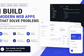 replit development cursor fix vibe coding react js saas mvp bolt new lovable ai