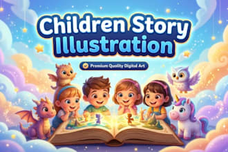 children storybook, book design,  book illustration, story book, picture book