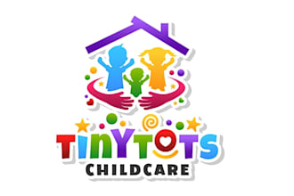do modern daycare logo design
