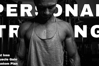 create a personalised workout plan for fat loss or muscle gain