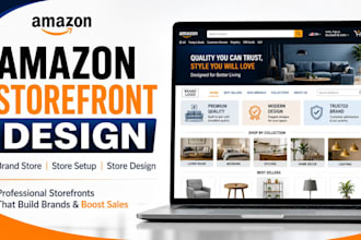 design amazon storefront and brand store that boosts sales