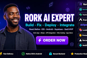 build fix rork ai app react native ios android ai mobile app supabase backend