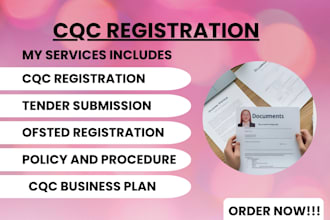 do cqc registration, policies, business plan and statement of purpose UK