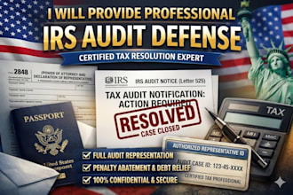 handle your irs audit, back taxes, and tax debt relief