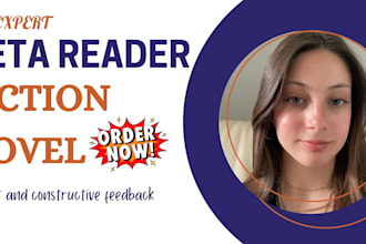 beta read romance novel, fantasy, dark thriller or erotical books beta reader