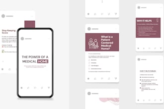 create aesthetic medical social media content