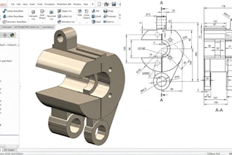 convert 2d to 3d modeling 3d cad design 3d printing 3d logo solidworks stl step
