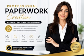professionally create accurate paperwork and documents fast