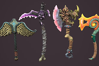 provide modular scifi props and environment  models with asset optimization