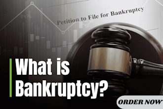 prepare court ready bankruptcy documents for chapter 7, 11 and 13