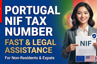 provide fast and legal portugal nif number service with full compliance