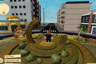 develop full roblox game with lua scripting, map design, model in roblox studio