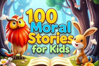 write engaging moral children stories with life lessons and values