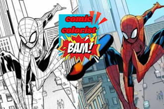 be your colorist of manga and comics