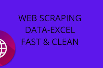 scrape job listings or business data into excel using python