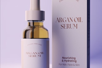3d product rendering for beauty and cosmetic brands