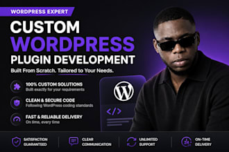 develop a custom wordpress plugin, API, or booking system
