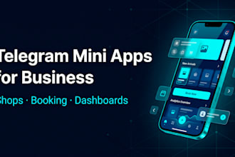 develop a telegram mini app for your business