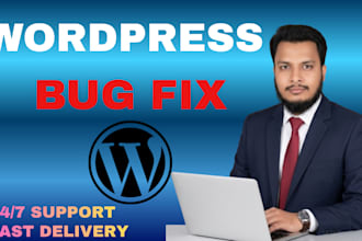 fix wordpress bugs, issues, and errors