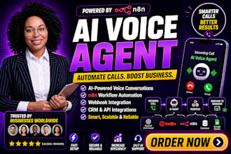 build ai voice agent twilio elevenlabs n8n cold calling bot sms autoresponder