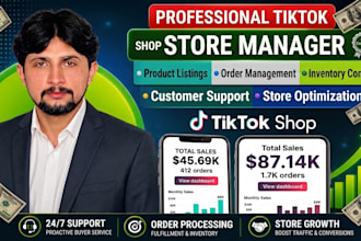 be your tiktok shop store manager