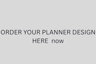 design a yearly planner