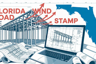 florida wind load calculation and pe stamp for permit approval