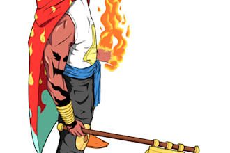 illustrate a dnd character
