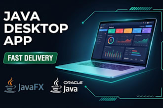 develop java swing or javafx desktop application