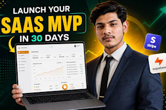 be your full stack web developer for custom website, mvp, saas, web application