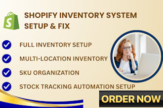 set up your shopify inventory system stock tracking order management stockie