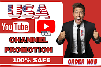 promote your youtube channel in the USA and help you monetize