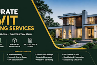deliver accurate revit drafting services