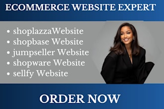 build ecommerce store using shopware, ecwid, tilda, sellfy, jumpseller, sellfy
