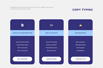 do copy typing from images or handwritten notes accurately
