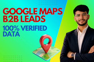 scrape google maps business data into excel or csv