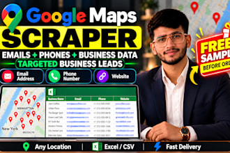 build google maps scraper for targeted lead generation
