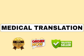 do medical transcripts and translation, audio to text