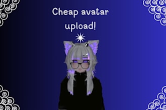 upload avatar fast and cheap