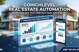 design high converting ghl automation setup gohighlevel chatbot for real estate