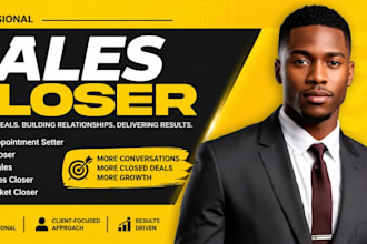 sales appointment setter sales closer b2b sales closer high ticket closer