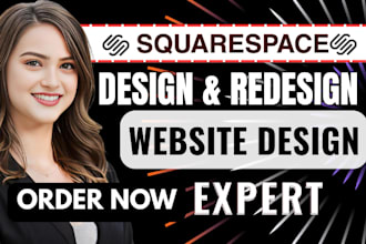 edit, revamp or redesign squarespace website, update squarespace clone website