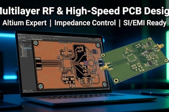 design multilayer rf and digital pcbs in altium